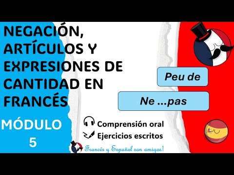 MÓDULO 5 — Artículos, cantidad y negación