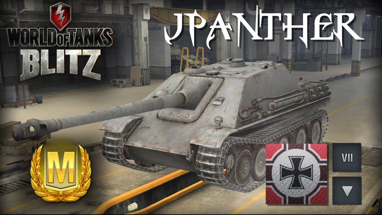 wotblitz World of Tanks BLITZ - JPanther Tier VII German Tank Destroyer