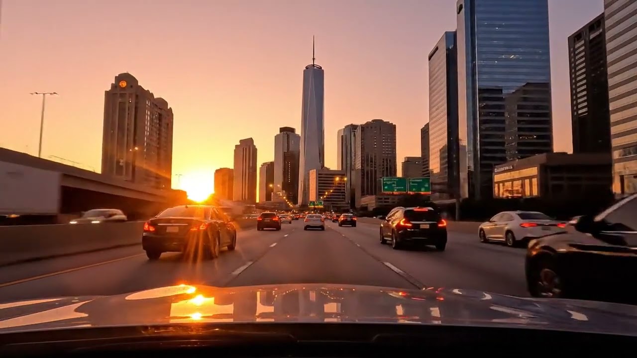 Blue Rock Warm Guitar Glow | Chill Drive With David Yoo