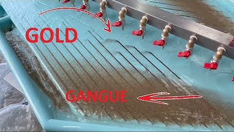 Gemini Type Wet Concentrating Table