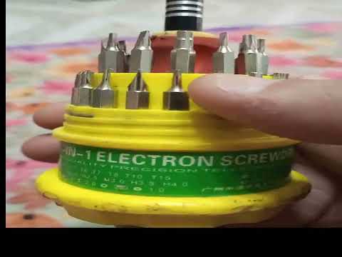 شرح طقم مفكات متنوعة للاجهزة الدقيقة