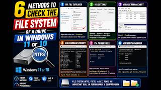 Information 6 Methods to Check the File System of a Drive in Windows 11 or 10 | GearUpWindows Tutorial News