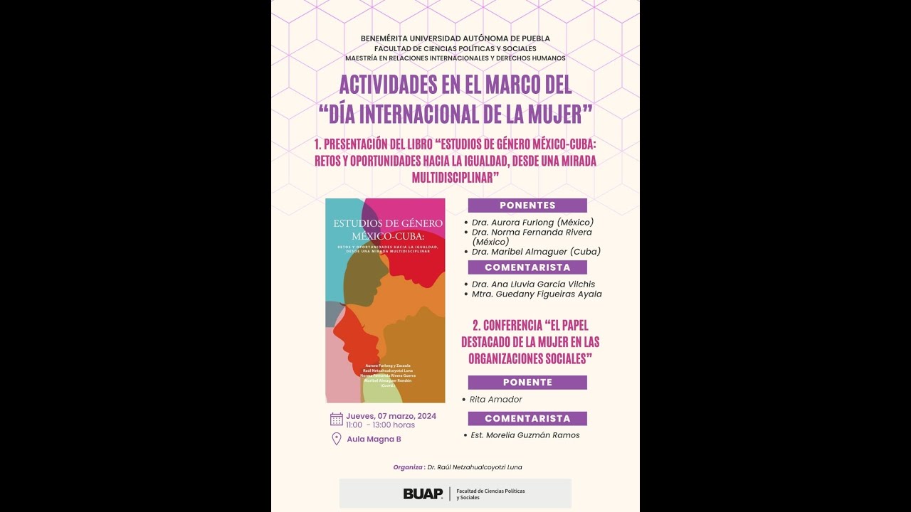 Actividades en el marco del "Día Internacional de la Mujer" - YouTube