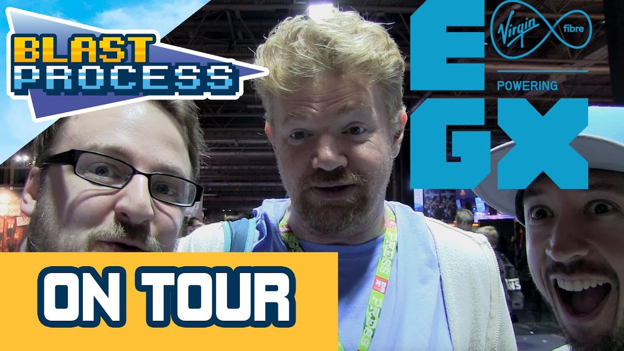 Let's Tour the Show Floor - Blast Process style! | EGX 2018