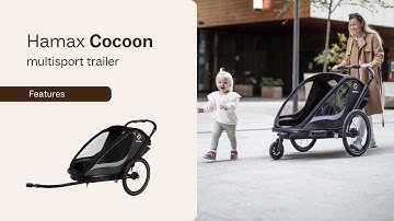 Hamax Cocoon bike trailer/stroller Features
