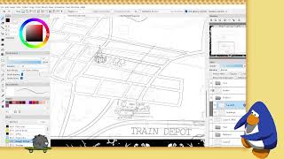 (mic on) working on TLD comic map :)