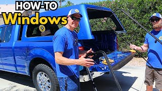 DIY Stealth Camper Build: Removing All Truck Cap Windows