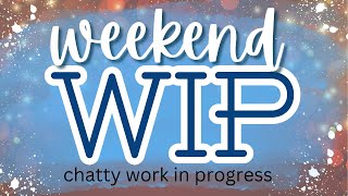 Weekly Update & Distress Ink Background on Amazon Paper
