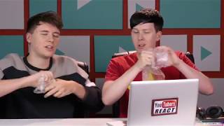 dan and phil youtubers react bloopers