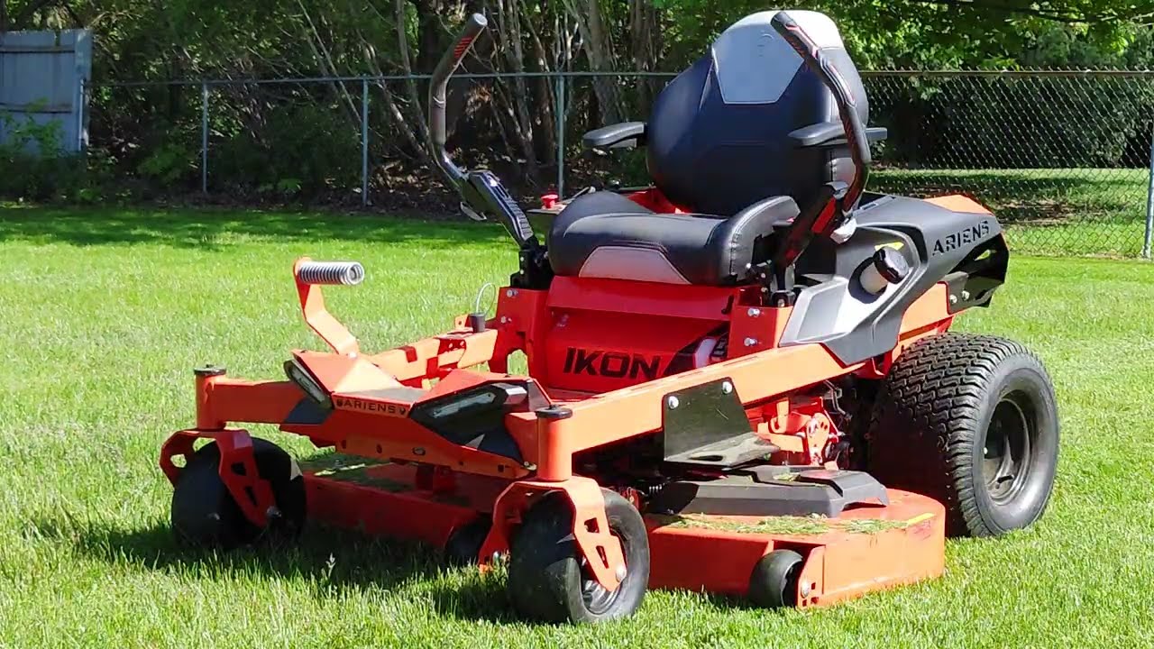 Ariens Ikon Zero-Turn Riding Lawn Mower 23 HP Kawasaki Engine 52" Mulching Kit!