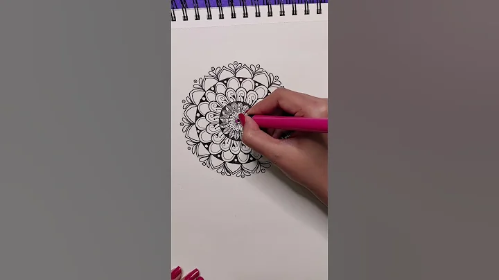 Mandala Art | Simple & Basic Mandala Art | #shorts