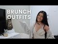 3 BRUNCH OUTFITS! spring outfit ideas | STEPHANIEIVETTE