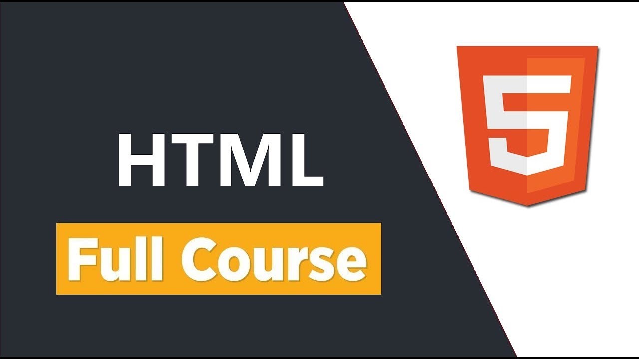 HTML5 Tutorial for Beginners | Full Course
