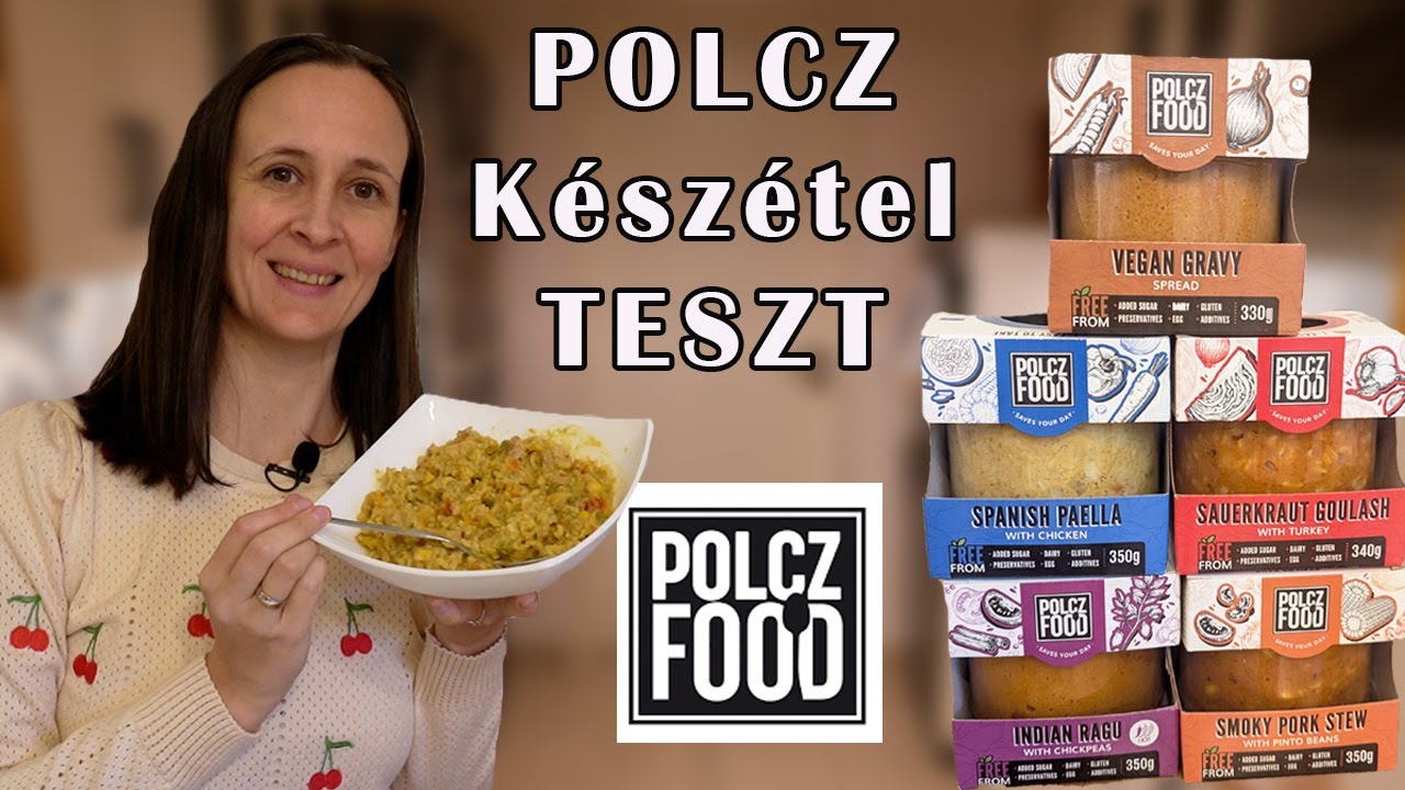 POLCZ készétel TESZT - 5 terméket kóstoltam