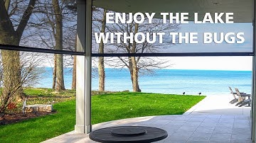 Enjoy the Lake Without the Bugs | Fenetex Retractable Screen – Holland, MI