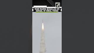 WATCH THIS: Iran shares video of missile launch on Israel as strikes rain down on Israel