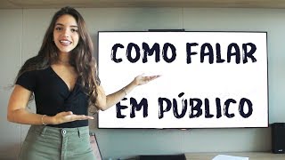 COMO FAZER BOAS APRESENTAÇÕES E FALAR EM PÚBLICO! - Débora Aladim