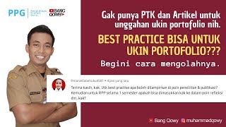 BEST PRACTICE UNTUK UNGGAHAN PENELITIAN UKIN PORTOFOLIO?