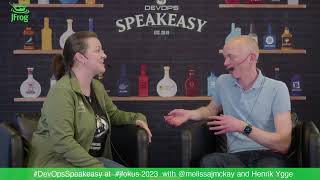 DevOps #Speakeasy at #Jfokus 2023 with Melissa McKay @melissajmckay and Henrik Ygge