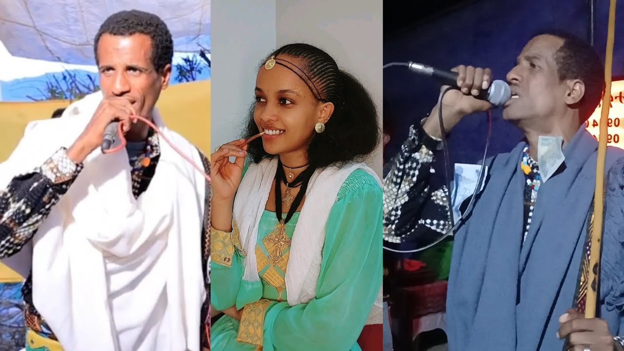 ድምፃዊ ኣርቲስት ሃይለ መርጌታ አብ ምርቃ ቴሌቶን ሰብ አዕቢዱ wedi marga #habesha #duet #semayent #wedding #live #music