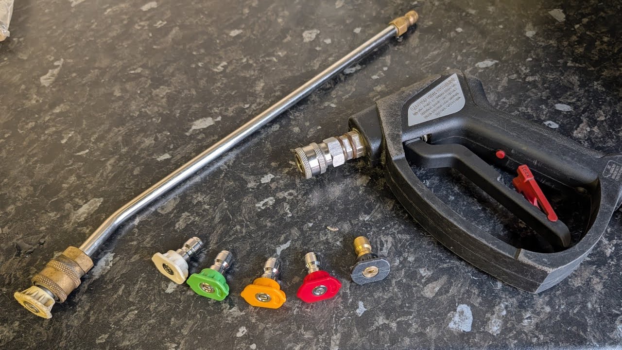 What Colored Nozzle You Should be Using on Your Pressure Washer Gun