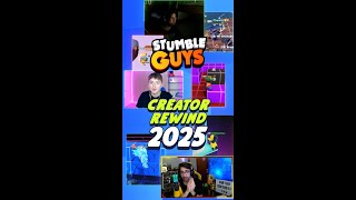 Our Stumble Creator Rewind is HERE! 🎬🔥 Thank you for making 2025 unforgettable 💛✨ #StumbleGuys