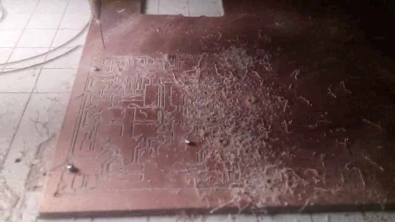 Fine pitch PCB Routing at home - YouTube
