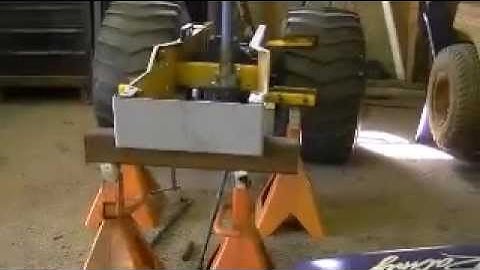 Cub Cadet puller build 2