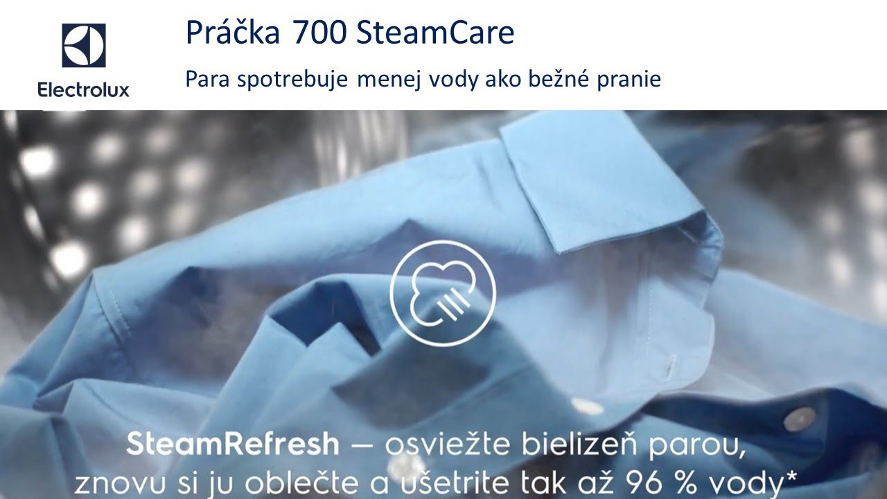 Práčka Electrolux 700 SteamCare