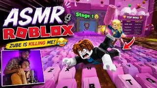 😂If I Die in Roblox, My Brother Zube Hits Me!😭| Funny ASMR