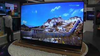 Hisense HZ75U9A 1056-zone local dimming Quantum Dot TV at IFA 2017
