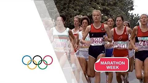 Joan Benoit Wins First Ever Olympic Women's Marath...