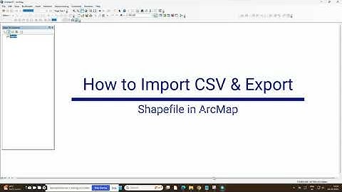 How to Import CSV & Export Shapefile in ArcMap | Step-by-Step Tutorial