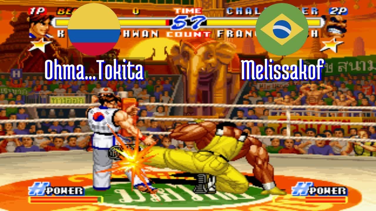 FT10 @rbff2h: Ohma...Tokita (CO) vs Melissakof (BR) [Real Bout Fatal Fury 2 rbff2 Fightcade] Jan 16
