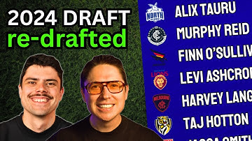 Re-Drafting the 2024 AFL Draft | One Year On
