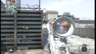 Black Ops cross map no scope while flashbanged