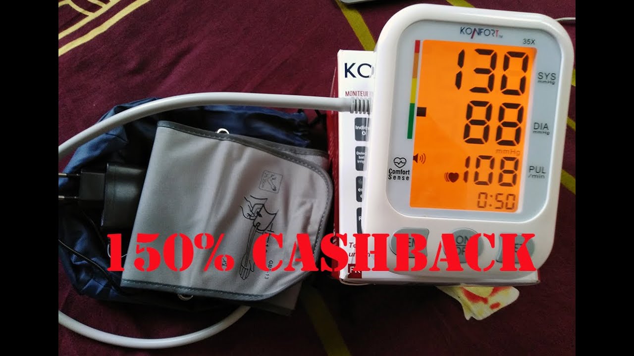 Digital Blood Pressure Machine CONFORT 35X EVALY YouTube