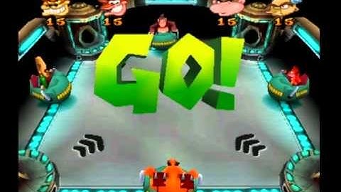 Crash Bash PS1 Gameplay Crash Ball