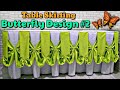 Butterfly Design #2 Table Skirting Tutorial |Simple design