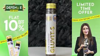 Gluvit-S Glutathione Oral Liquid Shots  Now at 10% OFF | Defense Day  Sale
