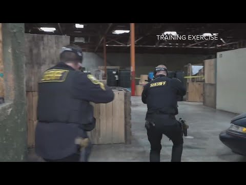 San Joaquin County Sheriff's deputies take on active shooter training