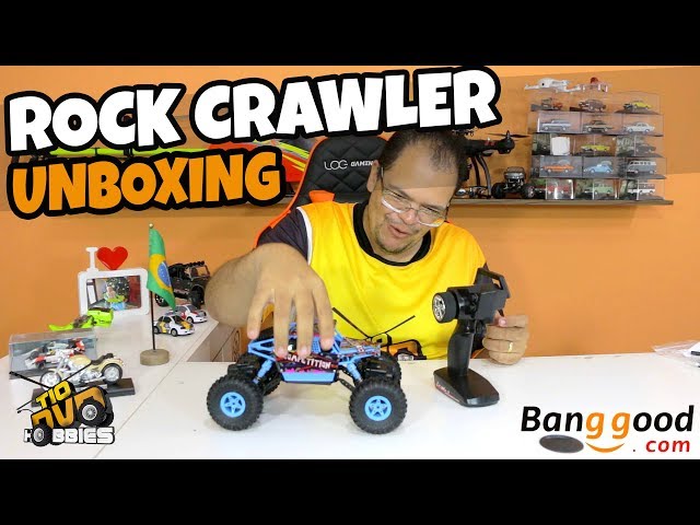 Carrinho Controle Remoto Eletrico Rock Through 2.4 GHz 1 .8 Scale