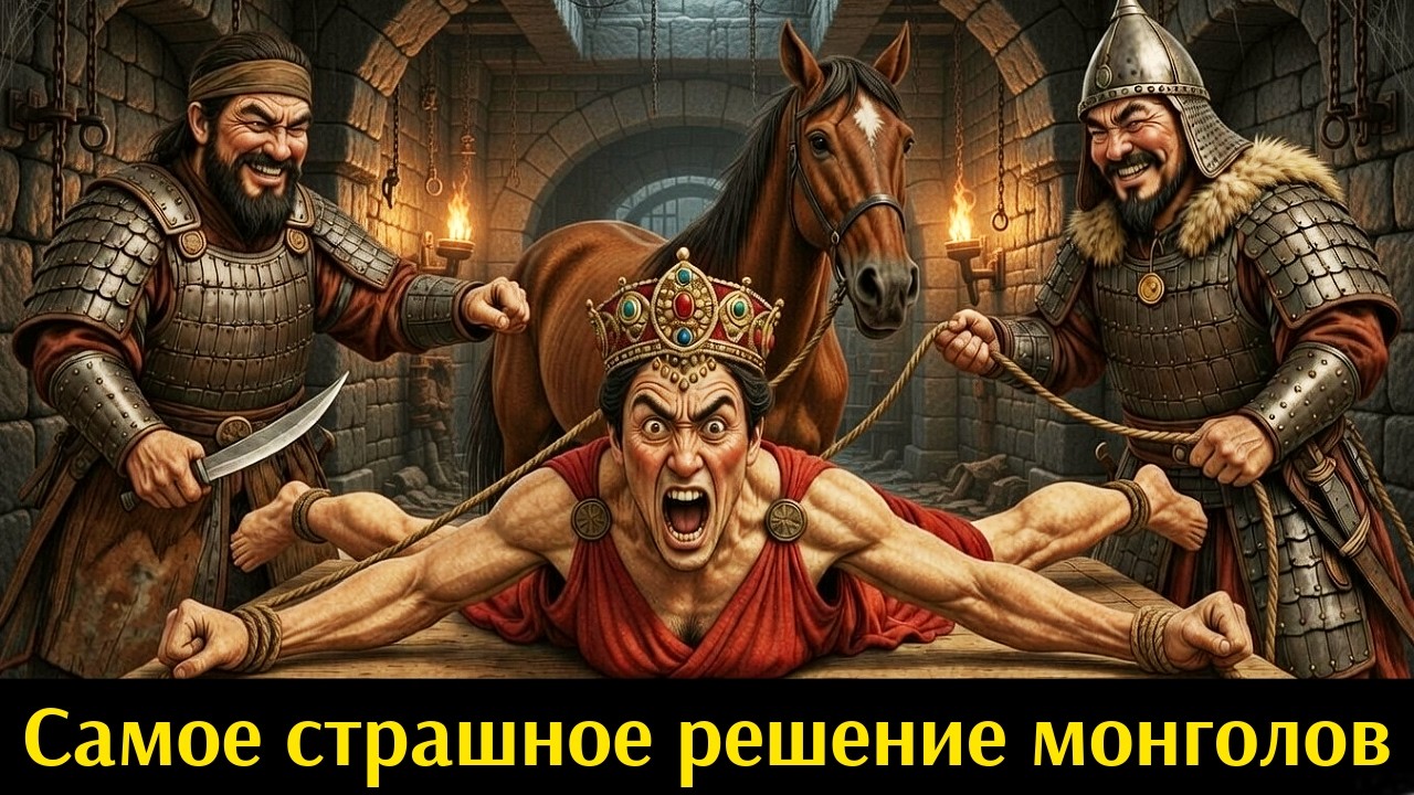 Наказание перед смертью — что в конечном итоге монголы сделали с царской семьёй Багдада?