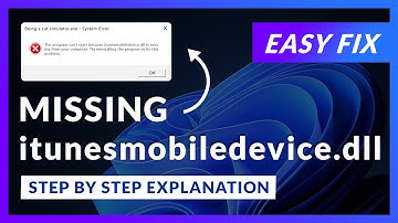 itunesmobiledevice.dll Error Windows 11 | 2x FIX | 2023