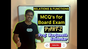Relations and Functions - Most Expected Questions (2024-25) | Class 12 Maths NCERT Ch-1 I Part-3
