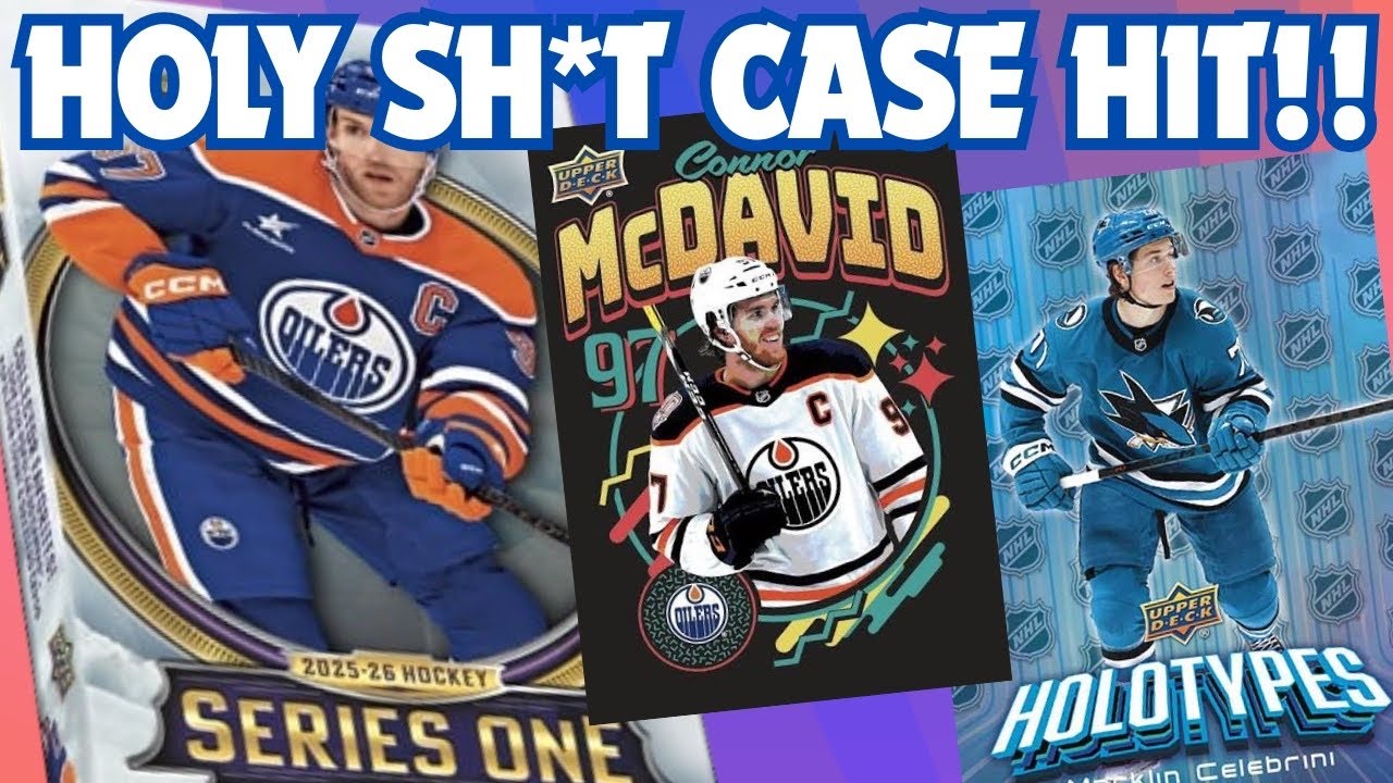 HOLY SH&T...CASE HIT!! | 2025-26 Upper Deck Series One Hobby Box
