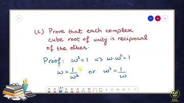 Math 10th | Chapter 2 | Lecture 11 | Cube roots of unity and their properties | English Medium