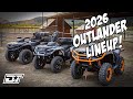 ALL-NEW 2026 Can-Am Outlander ATV Lineup Overview | Outlander Max 6x6, Smart-Shox and Electric!!