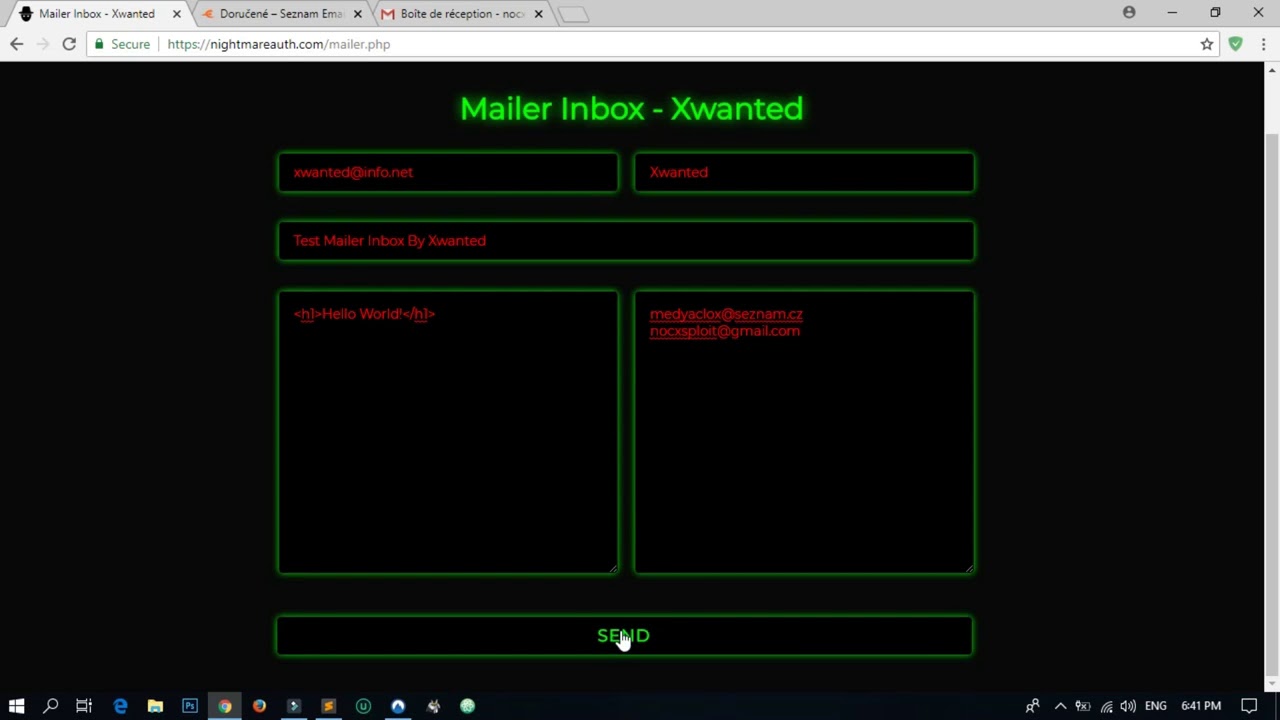 Free Mailer Inbox to all unlimited 2018 2019 ♥ ✔️