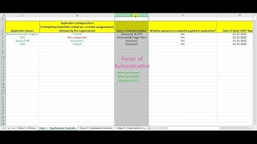 Lecture 4 - Step 2 - Auditing controls related to Applications